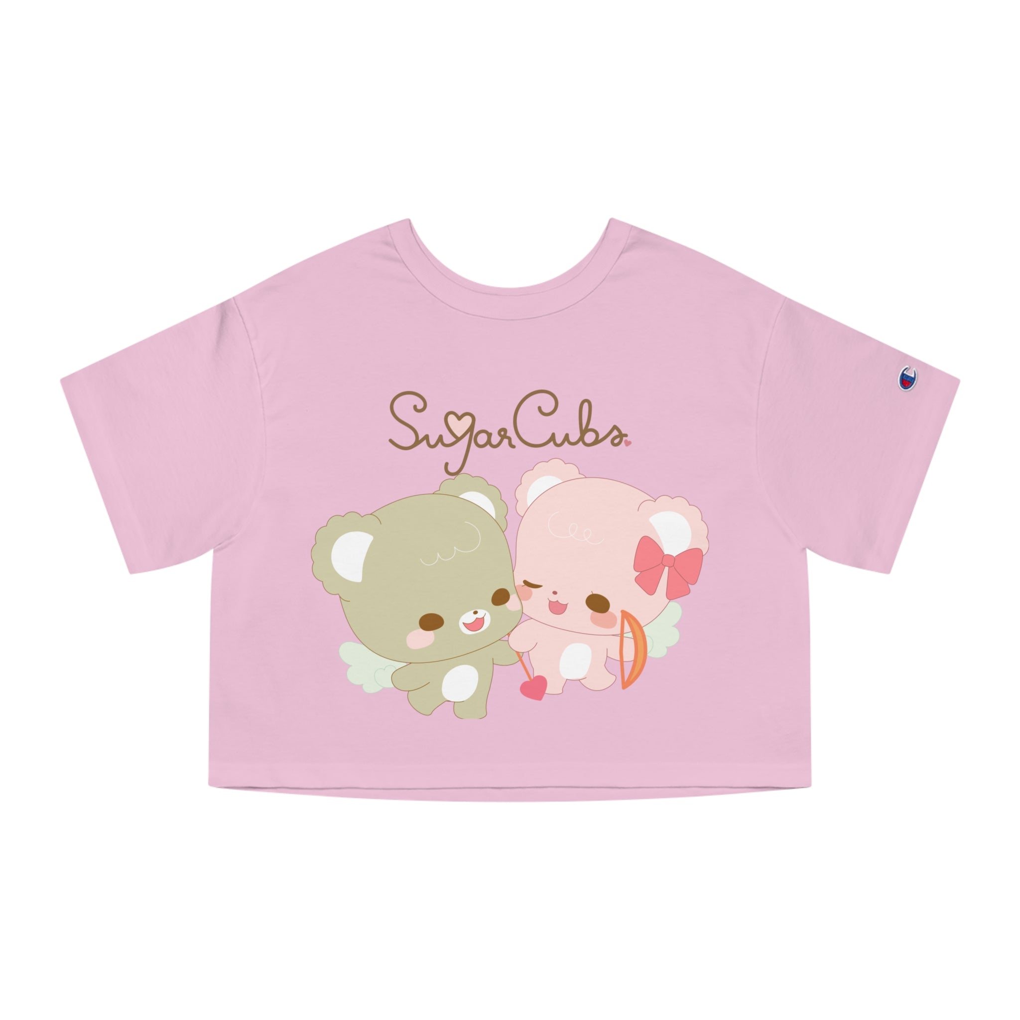 Sugar Cubs Love T Champion Women's Heritage Cropped T-Shirt